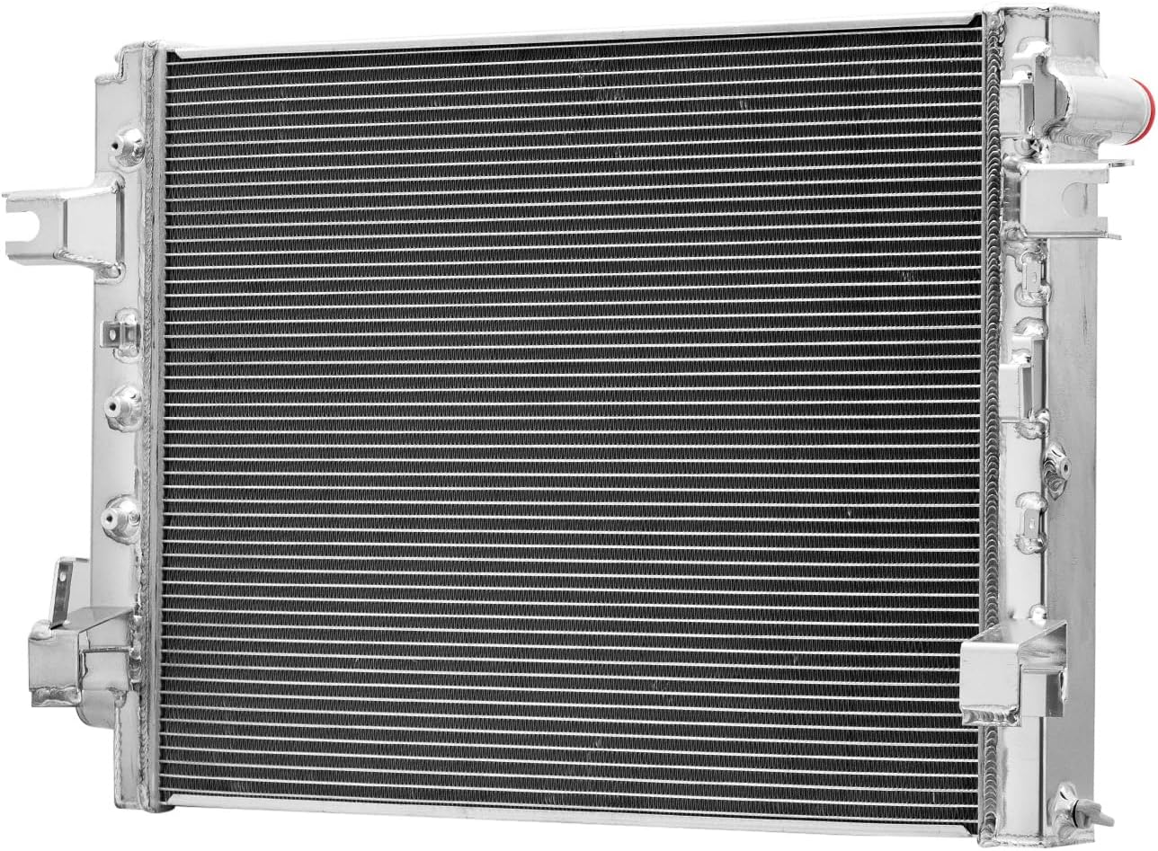 4 Row Aluminum Radiator For 2013-2018 2017 Ram 2500 3500 14-18 Ram 4500 5500 6.7L/6.4 L6 V8 Diesel/GAS Radiador 2013 2014 2015 2016 Automotive Replacement Engine Radiators 13 14 15 16 17 18#CU13490