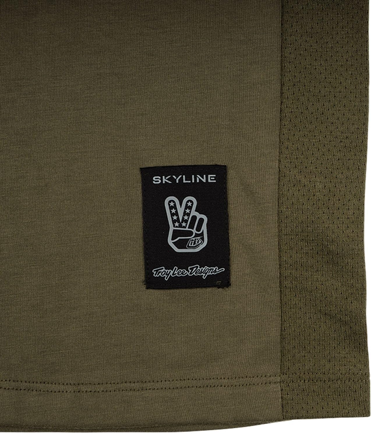 Troy Lee Designs Skyline Youth Short Sleeve Ride T-Shirt Jersey for Mountain Biking MTB BMX