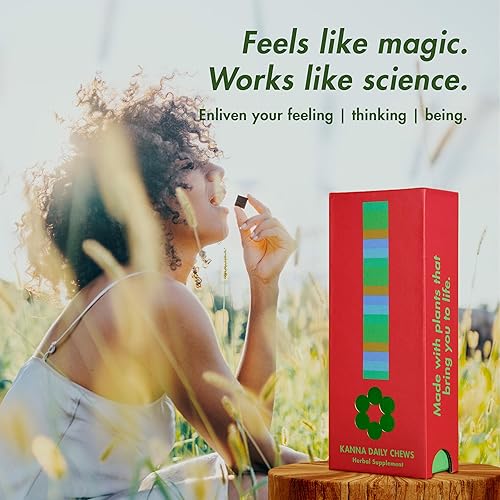Miniatura 2 de KA Kanna Daily Chews – A base de plantas para adultos con extracto patentado de celetium de 30 mg – Vegano, sin azúcar, sin conservantes, sin