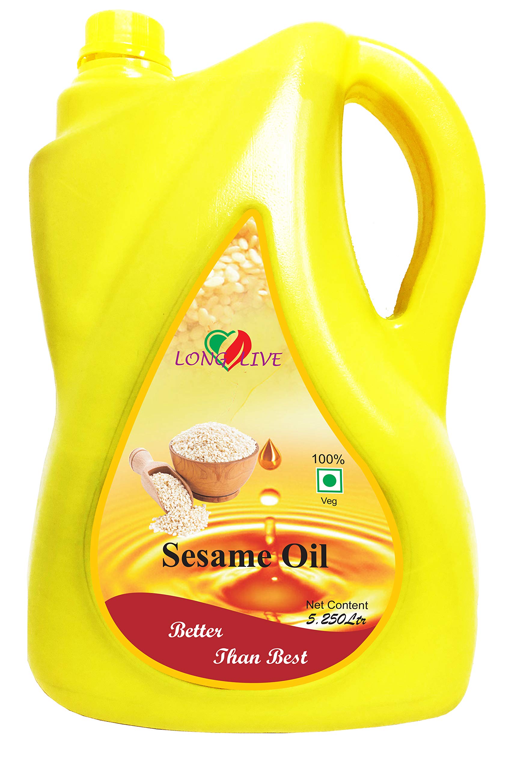 Long Live Extra Virgin Sesame Oil - 5.25Ltr (B07SL9CP5N) Amazon Price History, Amazon Price Tracker