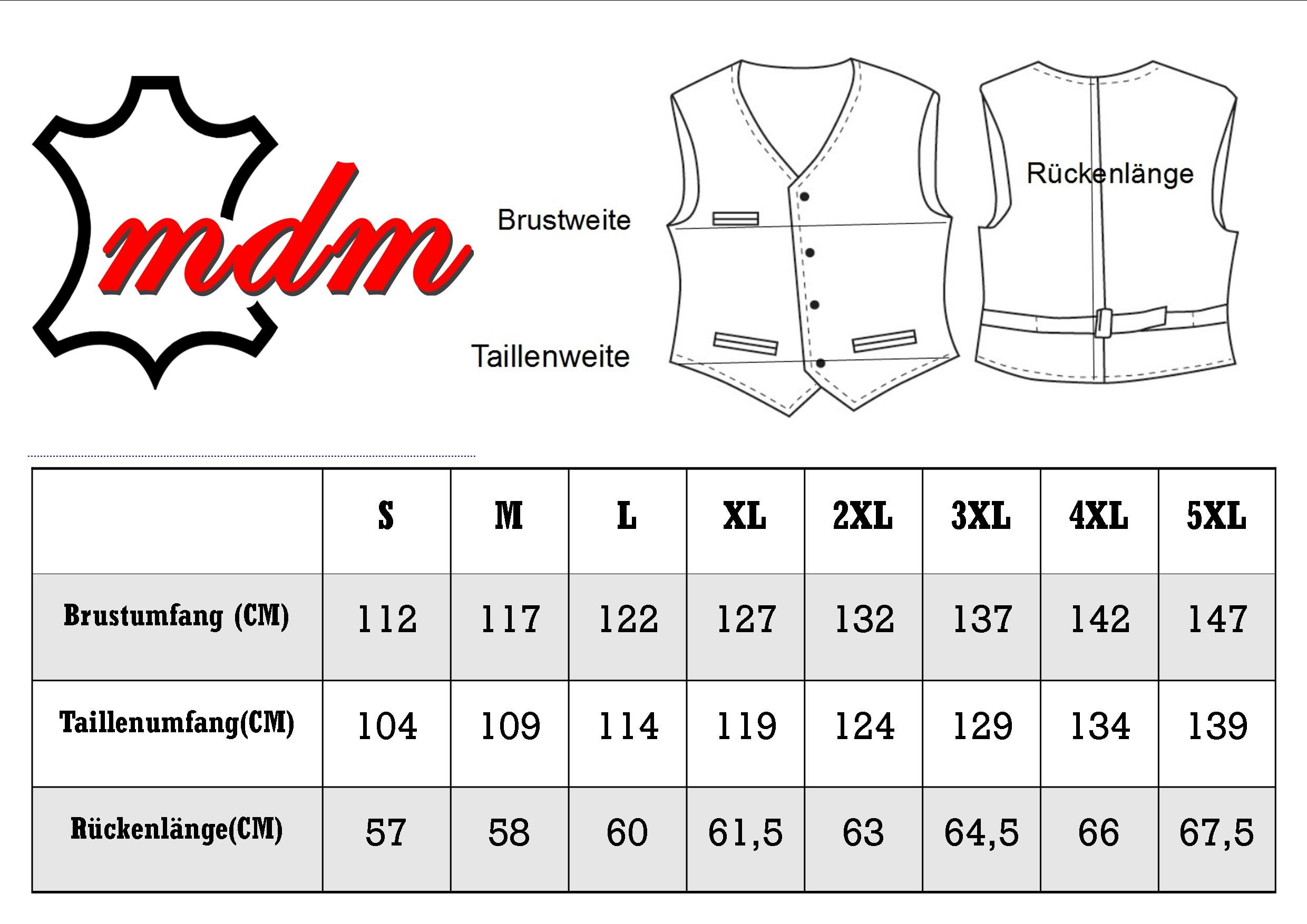 Gilet da biker con fibbie, in vera pelle di bufalo, nero opaco