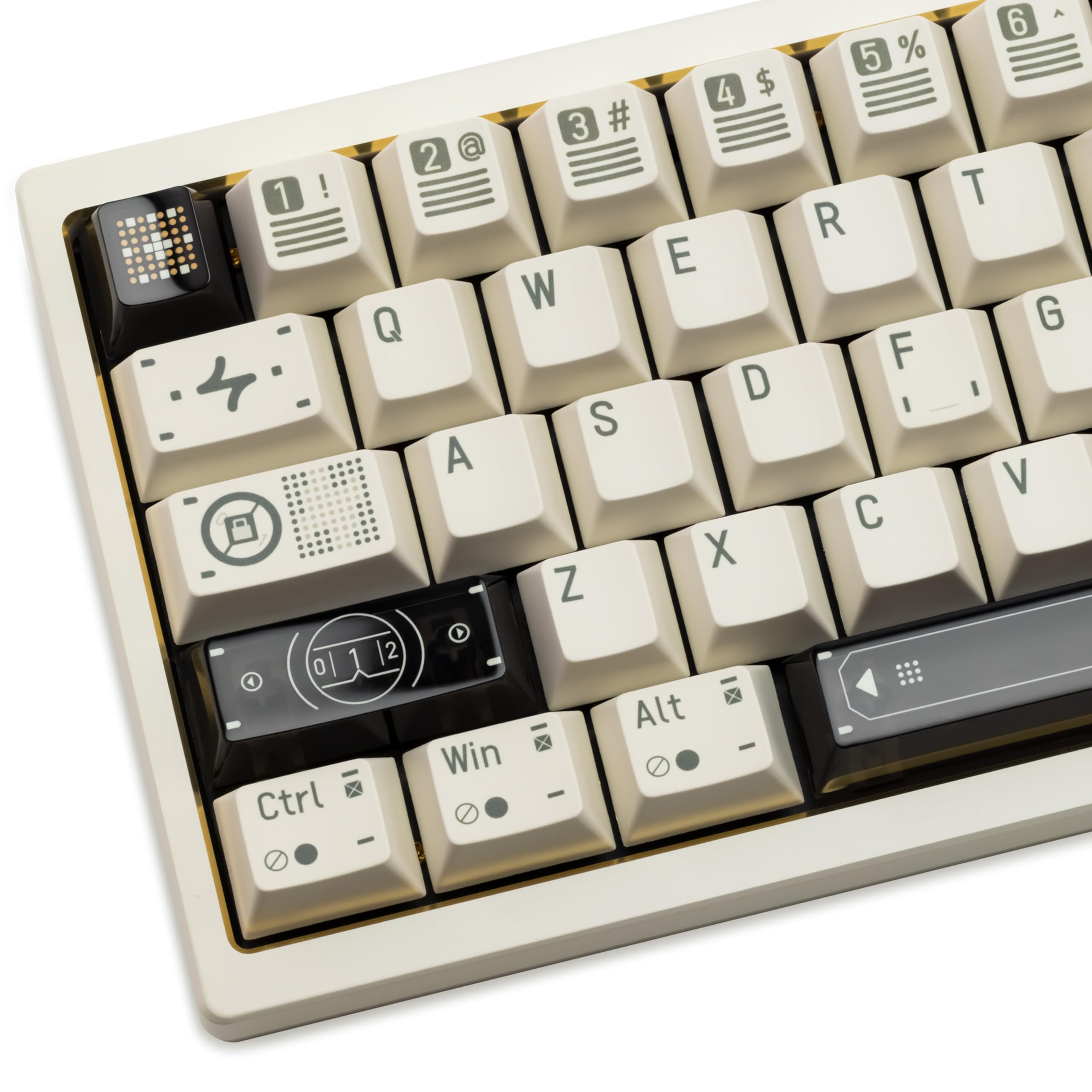 Amazon | WOBKEY ZEN 65 RT/TTC KOM POMスイッチ搭載 FR4プレート 0.01