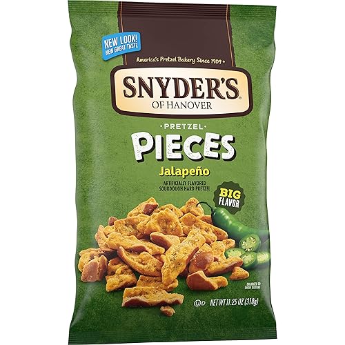 Miniatura 14 de Snyder de relleno de Hannover Pretzels, mantequilla de cacahuete, 10 Onza (Pack de 10)