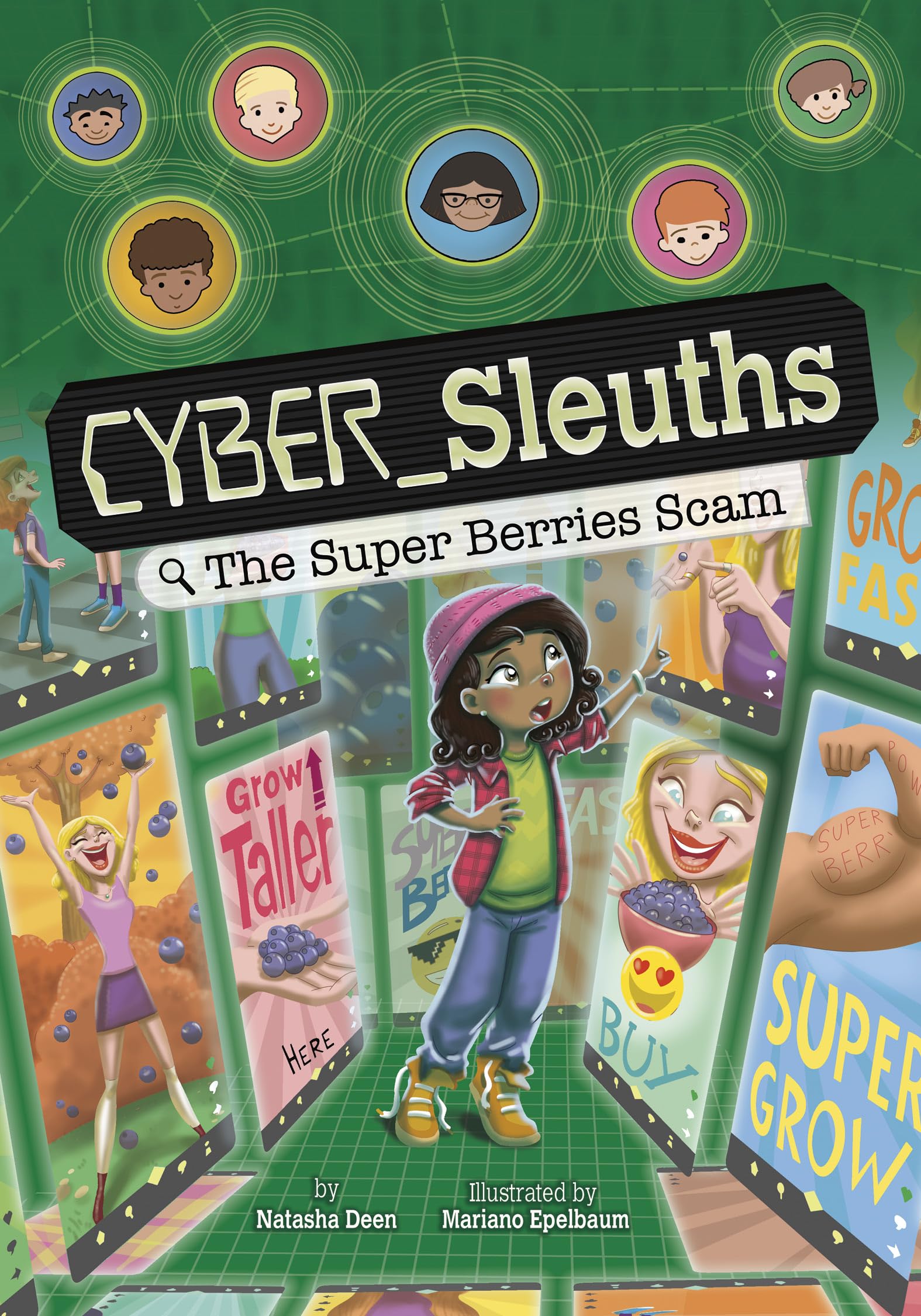 The Super Berries Scam by Natasha Deen (Paperback Book)