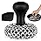 Zylark 316L Chainmail Scrubber Cleaner - Chain Mail Scrubber Cast Iron - Cast Iron Skillet Scrubber - Chain Scrubber with Long Handle