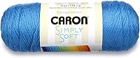 Vista 46 de Caron Simply Soft Feathered Gray Yarn - Paquete de 3 unidades de 170 g/6 oz - Acrílico - 4 medianos (peinado) - 288 metros - Tejido/ganchillo