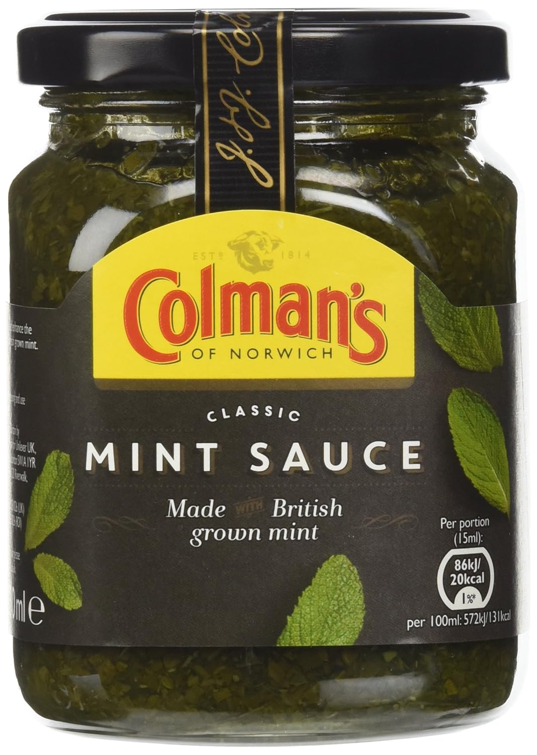 Buy Colmans Classic Mint Sauce 165 grams Online at Lowest Price in