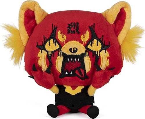 GUND Sanrio Aggretsuko Red Rage Peluche Panda Rojo Netflix Original, 7 pulgadas