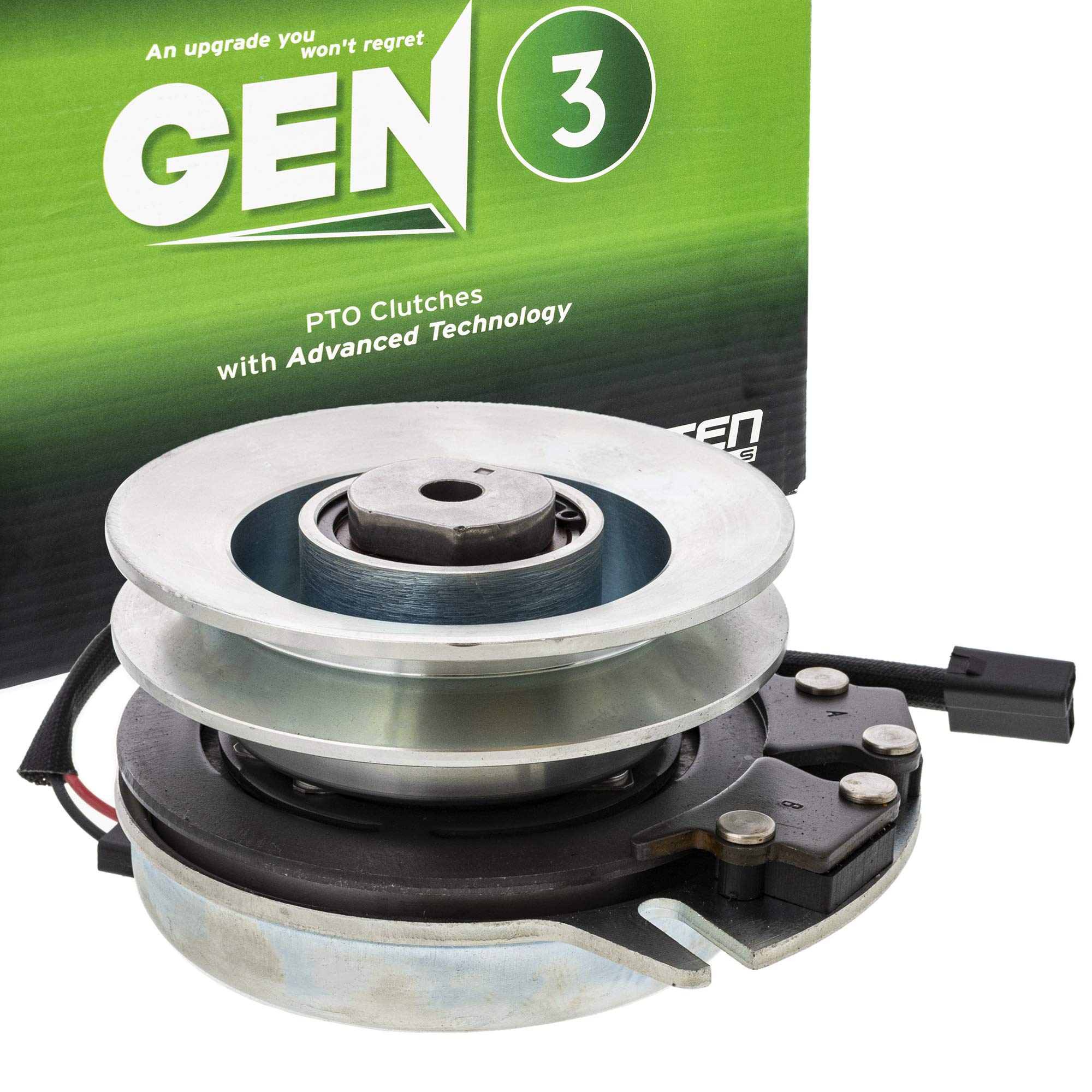 Buy 8TEN Gen 3 Electric PTO Clutch for John Deere STX38 STX46 Black