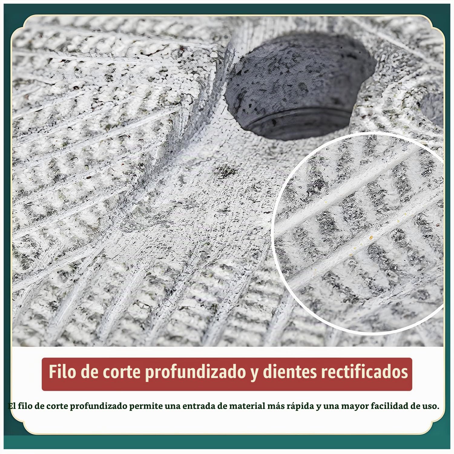 Molinillo de cereales manual, para el hogar con soporte de madera, molinillo húmedo y seco con manivela manual, picadora de especias, molinillo de café, para cereales, granos y cebada (tamaño:35cm)