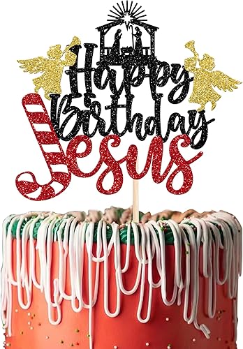 Rsstarxi 1 paquete de 1 decoración de pastel de Grinch One con purpurina para primer cumpleaños, feliz grinchmas para tema de Navidad, baby shower,