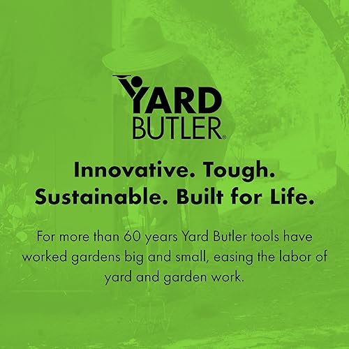 Miniatura 7 de Yard Butler Paquete de herramientas esenciales para cama elevada, herramientas de jardinería duraderas para un fácil cuidado del césped, incluye