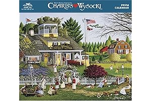 2025 CHARLES WYSOCKI CALENDAR WITH FREE 2 YEAR NATURE CALENDAR