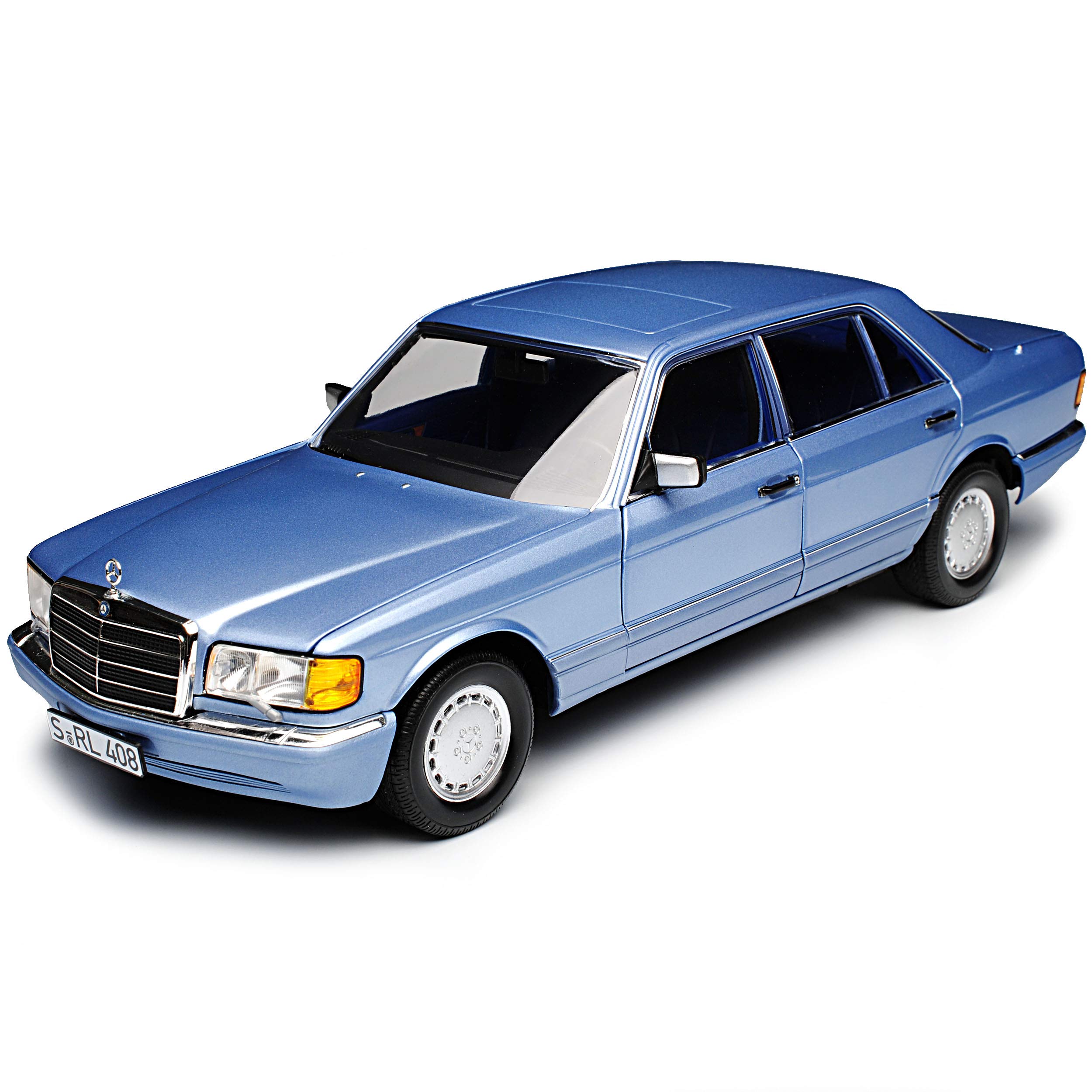 Mercedes-Benz 560 SEL S-Class Light Blue Metallic W126 1979-1991 1