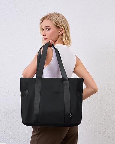 Miniatura 3 de Bolsa de mano Prite para mujer, bolsa de fin de semana con compartimento para laptop para trabajo, enfermera, viaje, gimnasio