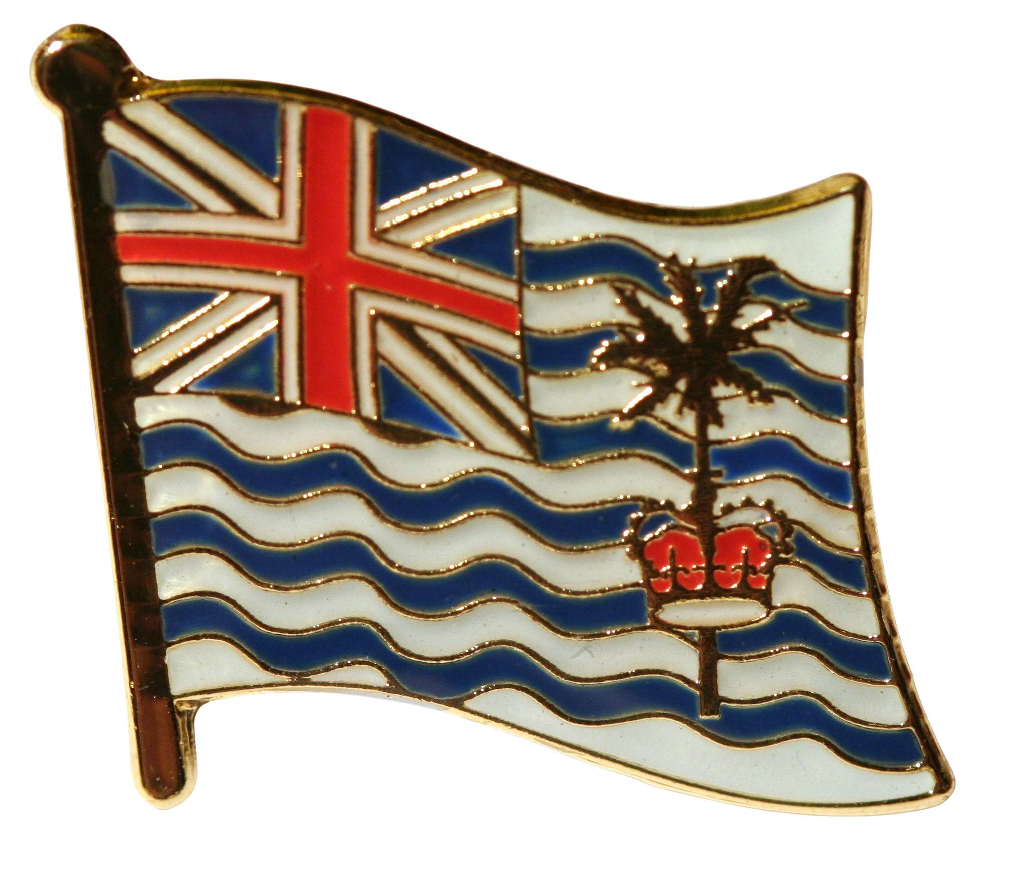British Indian Ocean Territory Flag Pin Badge