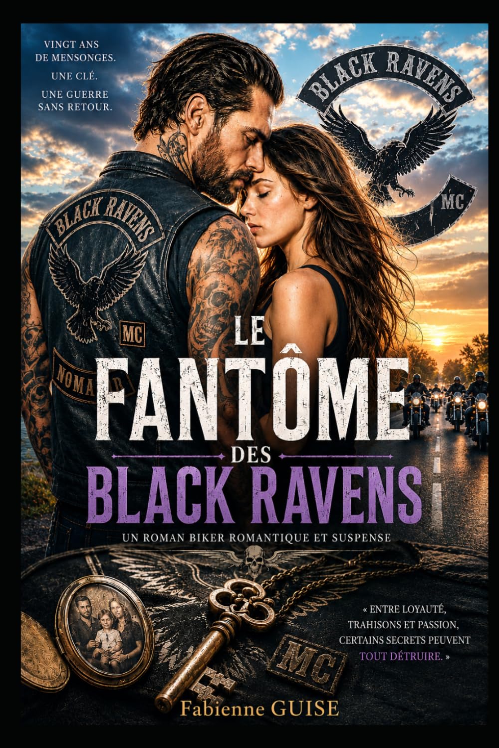 Le Fantôme des Black Ravens: Une romance biker intense mêlant suspense, passion, loyauté et secrets de famille. (Collection thriller suspense)