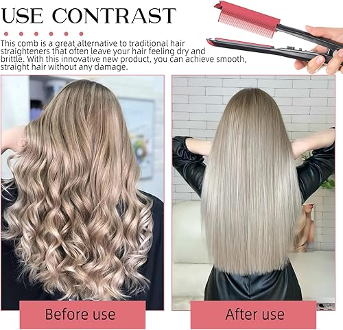 Miniatura 6 de Accesorio de peine de alisado de barbero, accesorios de peinado para mujer, accesorios para alisar el cabello, plancha plana, herramienta de peinado
