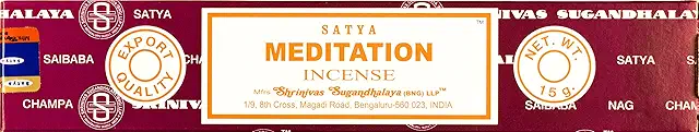 Satya Nag Champa Genuine Meditation Incense Sticks - Alcohol Incense for Sale