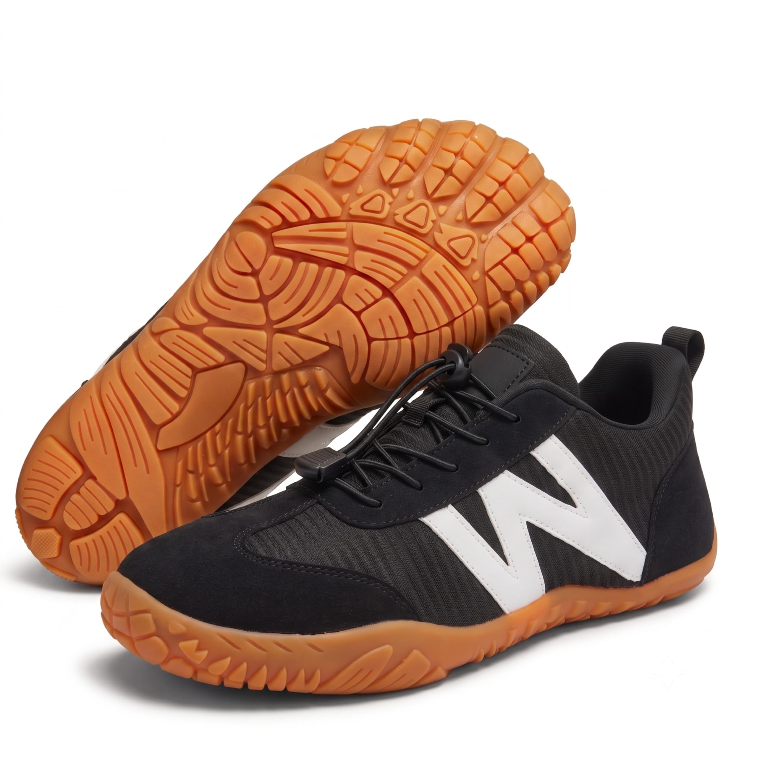 Wide Toe Box Walking Barefoot Shoes for Men Women