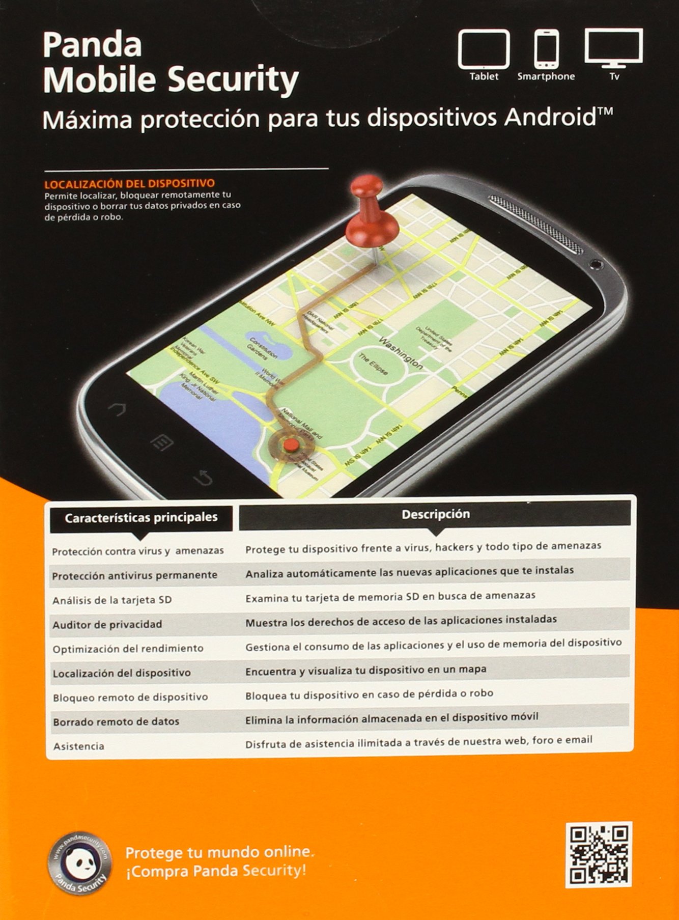 Panda Mobile Security - Software De Seguridad, 5 Licencias
