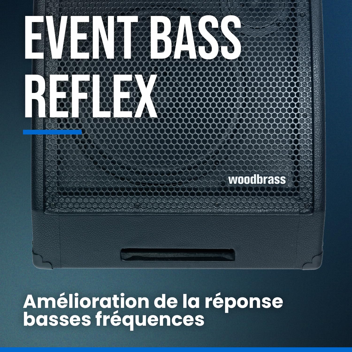 Woodbrass D30BT Amplificatore per Batteria Elettronico - Amplificatore Bluetooth 30W ideale per Batterista principiante, Amatoriale, Pro - Potente, Robusto, Pan inclinato: perfetto per giocare a casa