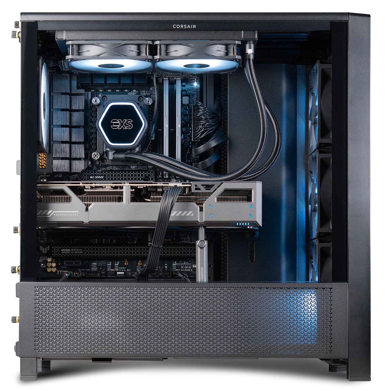 Mélion 5070 Ti PC de Jeu Ryzen 9800X3D refroidi à l'eau 32 Go RAM DDR5 SSD NVME 2 to WiFi Windows 11 Xbox Game Pass