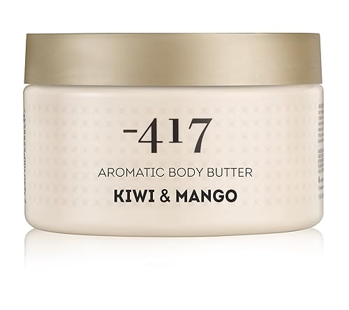 Miniatura 3 de -417 Dead Sea Cosmetics Mantequilla corporal de nutrición profunda de kiwi y mango para piel seca, nutre y protege de la radiación UV, humectante