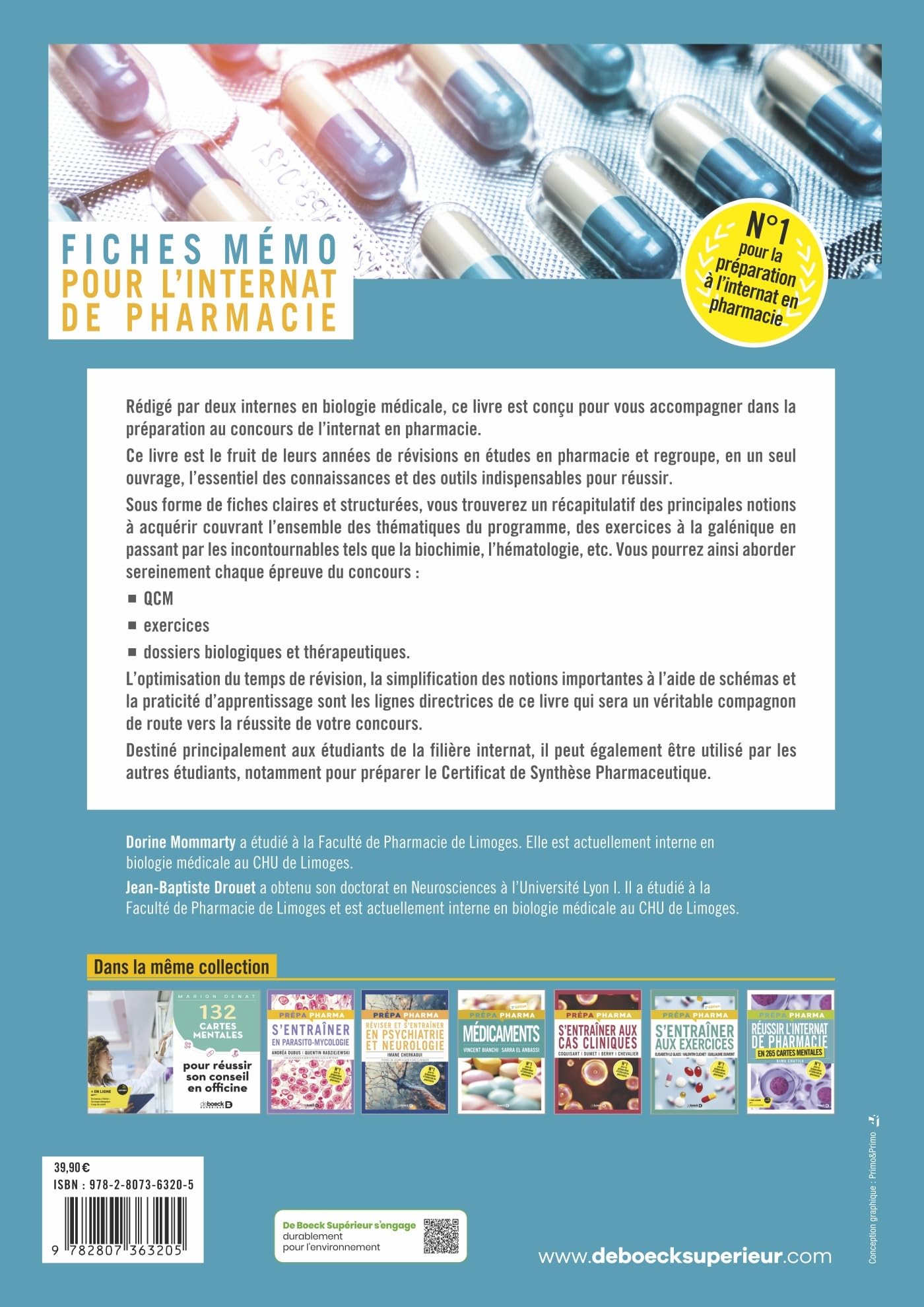 Fiches mémo pour l’internat de pharmacie