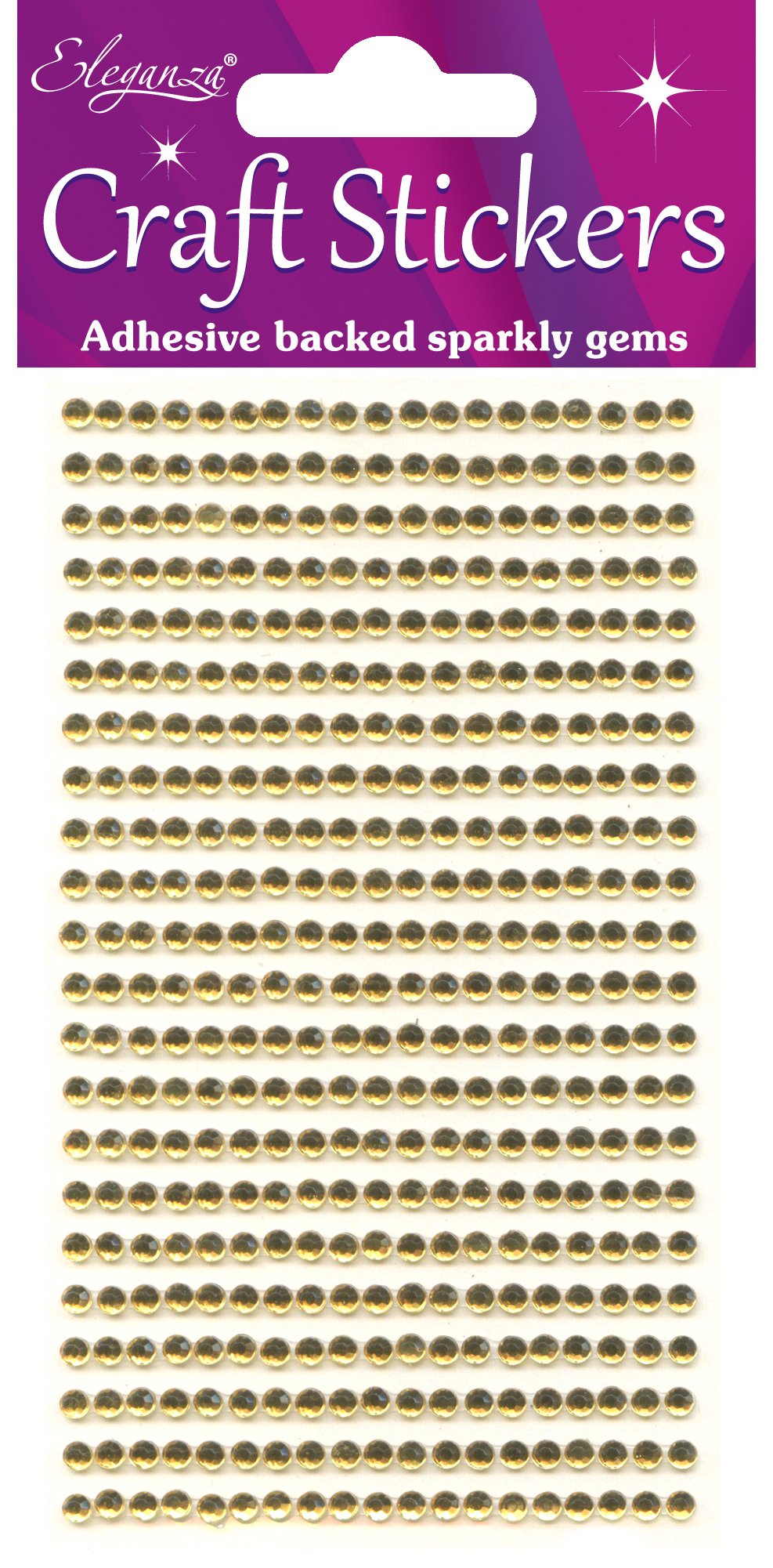 Eleganza Gems, Synthetic Material, Gold, 16.5 x 7.6 x 0.2 cm