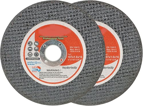 marddpair 50 ruedas de corte de 4 pulgadas x 116 pulgadas x 58 pulgadas ruedas de corte de eje aptas para cortar acero inoxidable y metales ferrosos