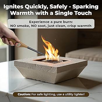 Amazon.com: EZYELEMENT Gel Fuel Cans | Smoke-Free & Clean Burning