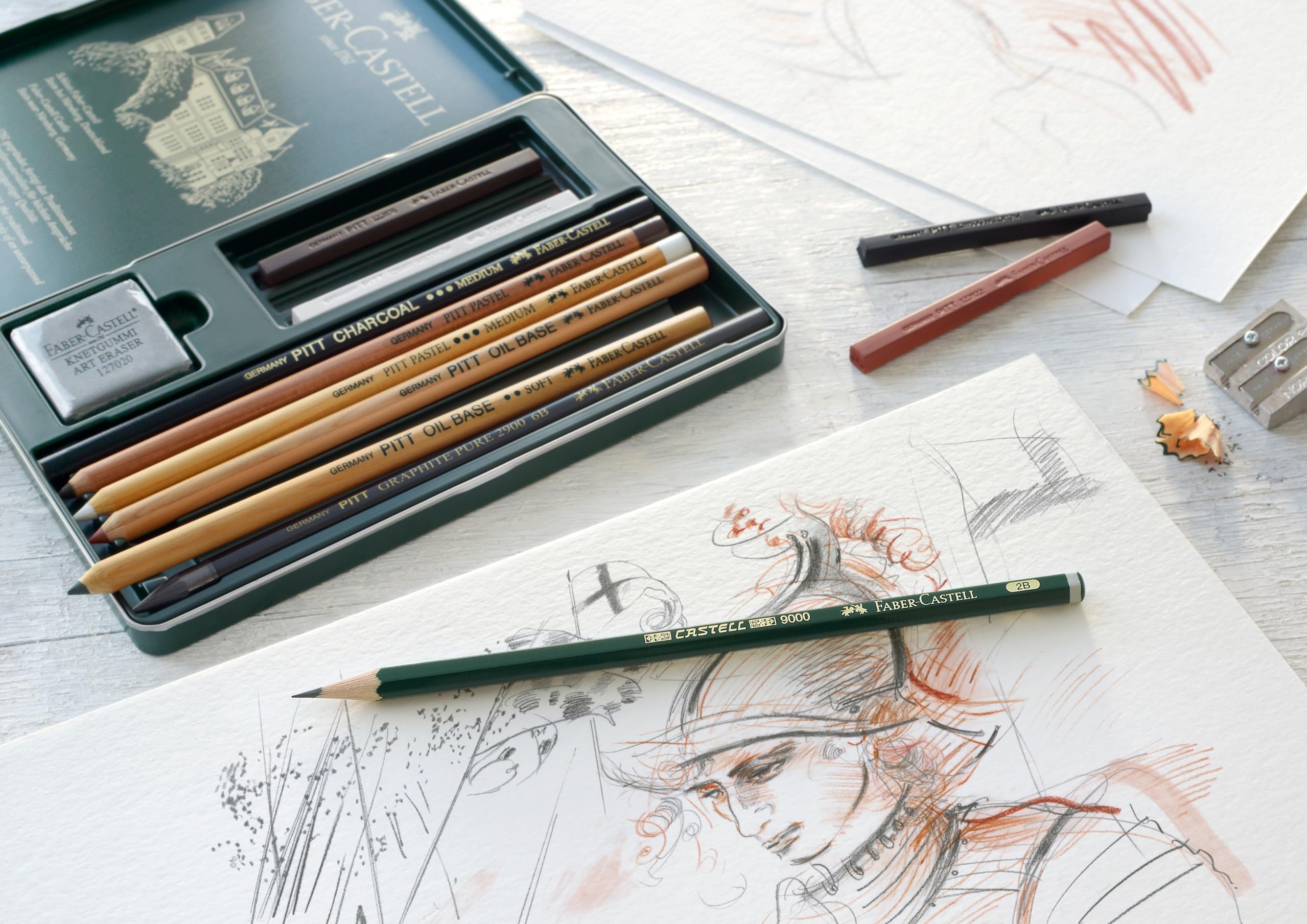 Amazon.co.jp: ファーバーカステル ピット モノクローム セット
