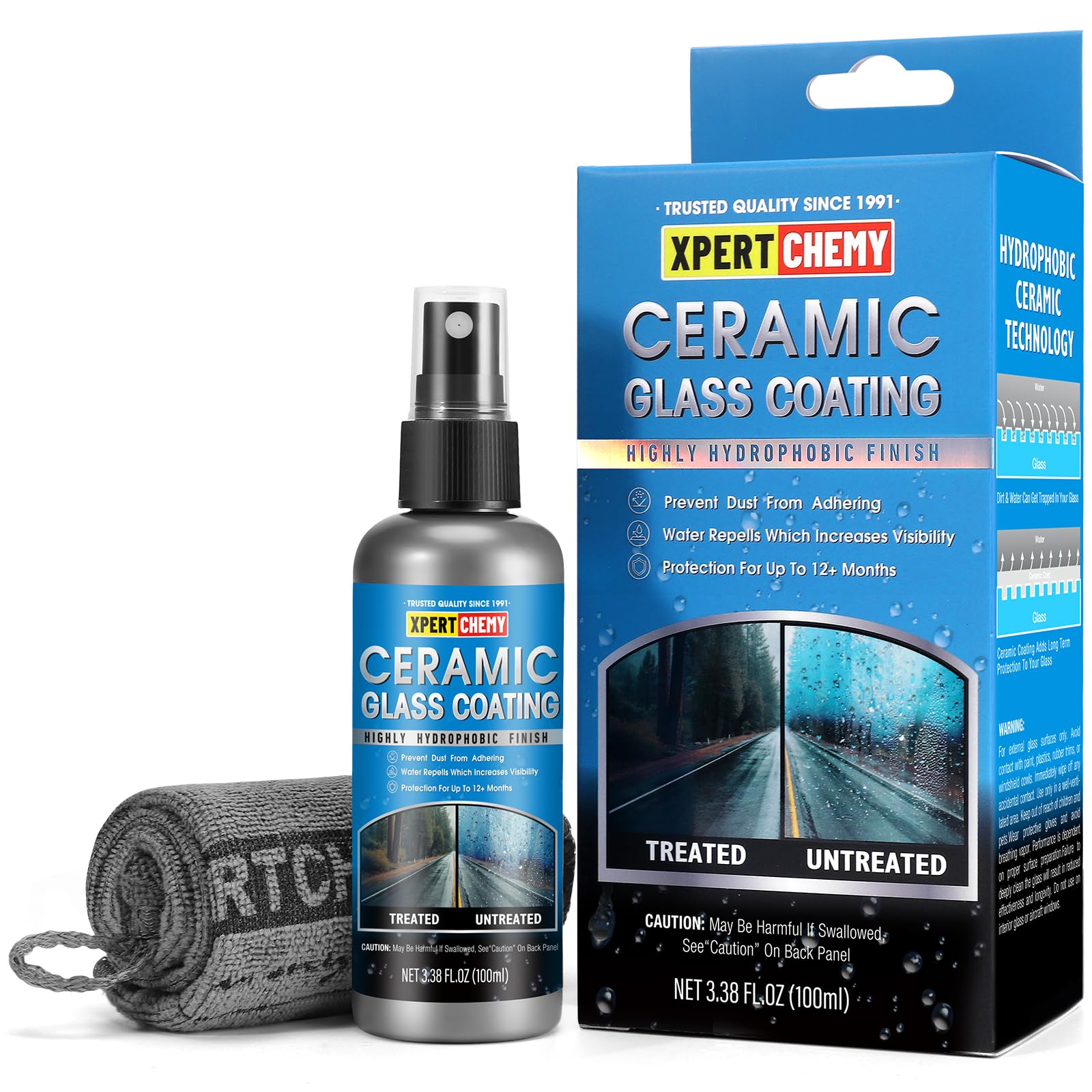 XPERTCHEMY Ceramic Rain Repellant Windshield - window care | Mubboo