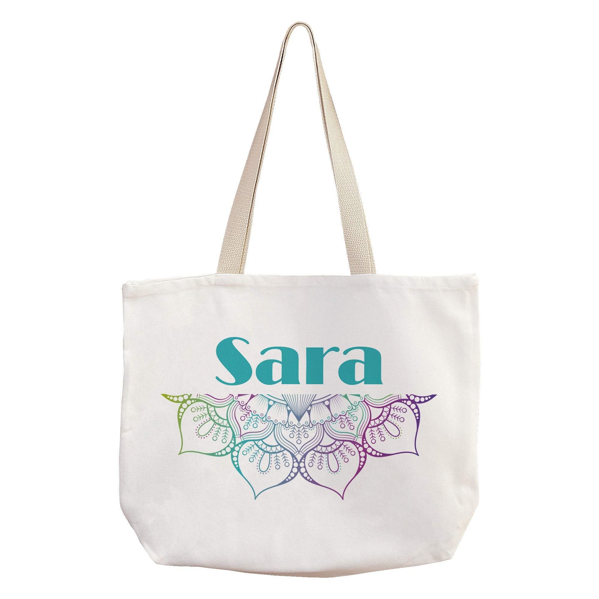LolaPix Bolso Animal Print Personalizado con Nombre/Texto. Bolsos Originales. Varios Diseños. 40X33cm. Bolsa Nature