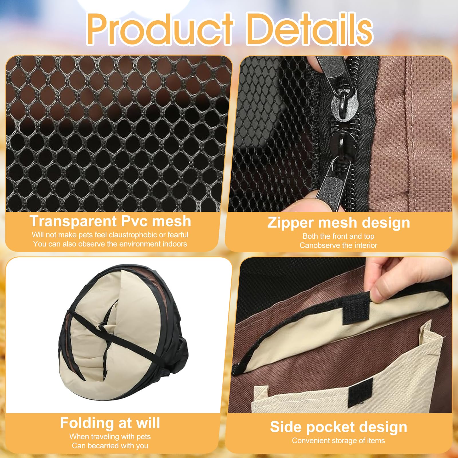 Caja de cría para pollitos, criadora de pollos de doble puerta con comedero y bebedero, gallinero portátil y transpirable, corralito de animales pequeños para criar hasta 15 pollitos, codorniz, pato