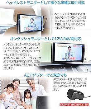 Amazon.co.jp: LOSKAヘッドレストモニター 最新リアモニター