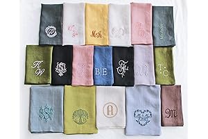 Personalized Small Cloth Napkins: Embroidered Elegance for Every Occasion