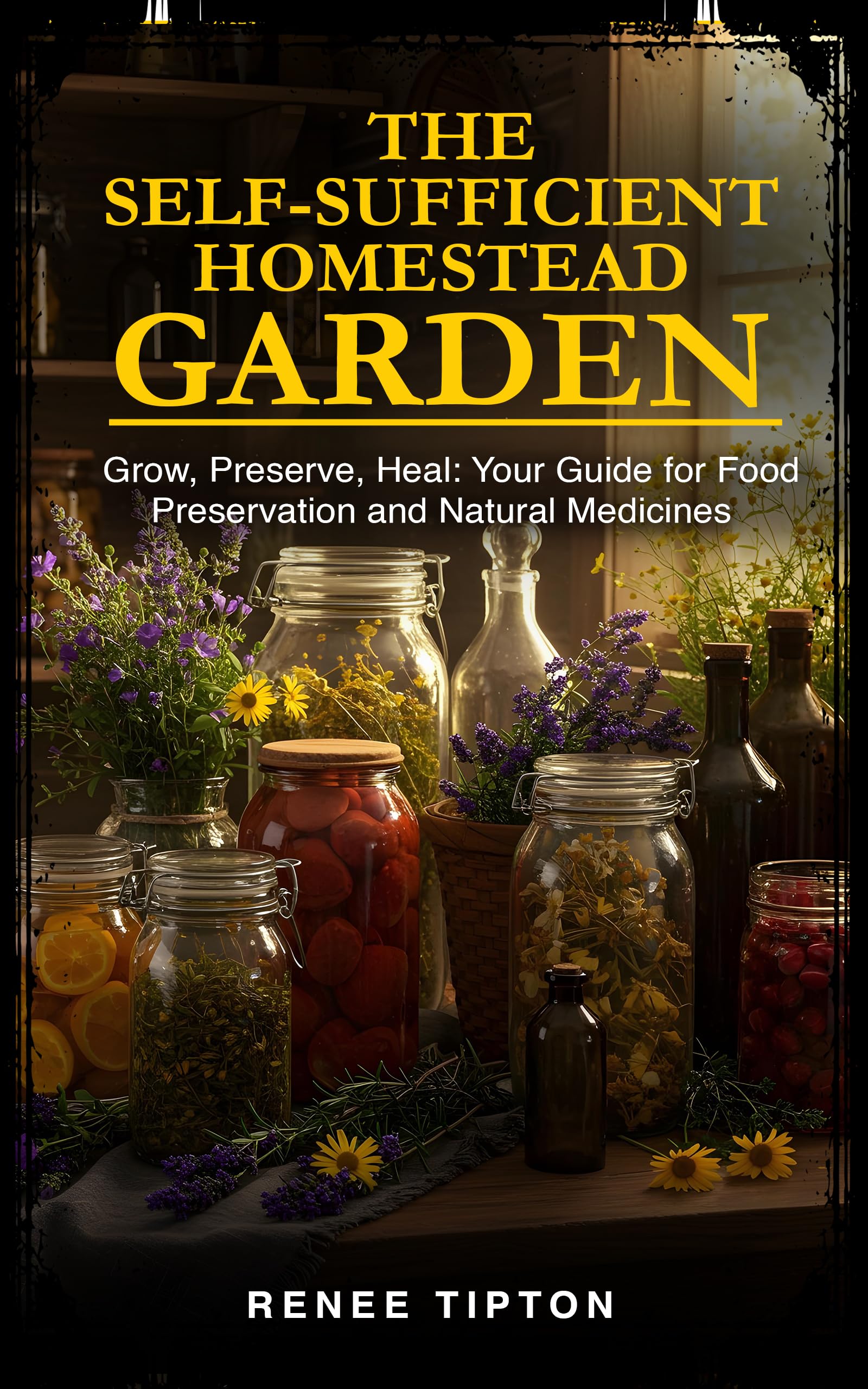 The Self-Sufficient Homestead Garden : Grow, Preserve, Heal: Your Guide for Food Preservation and Natural Medicines (The Self-Sufficient Homestead Series)