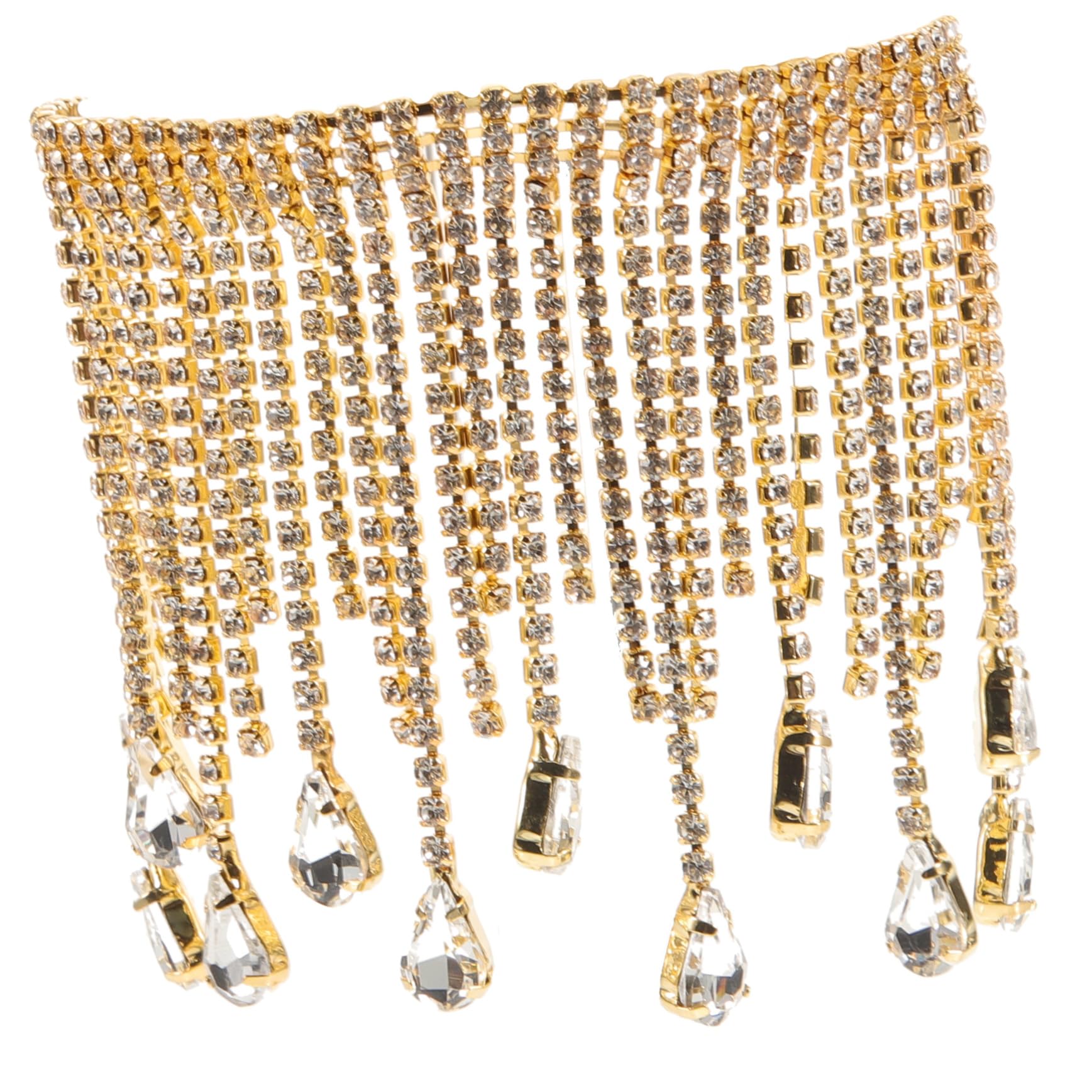 Borlas De Cuentas De Cristal Para Manualidades - 90 Cm De Largo, Ideales Para Decorar Ropa O Accesorios