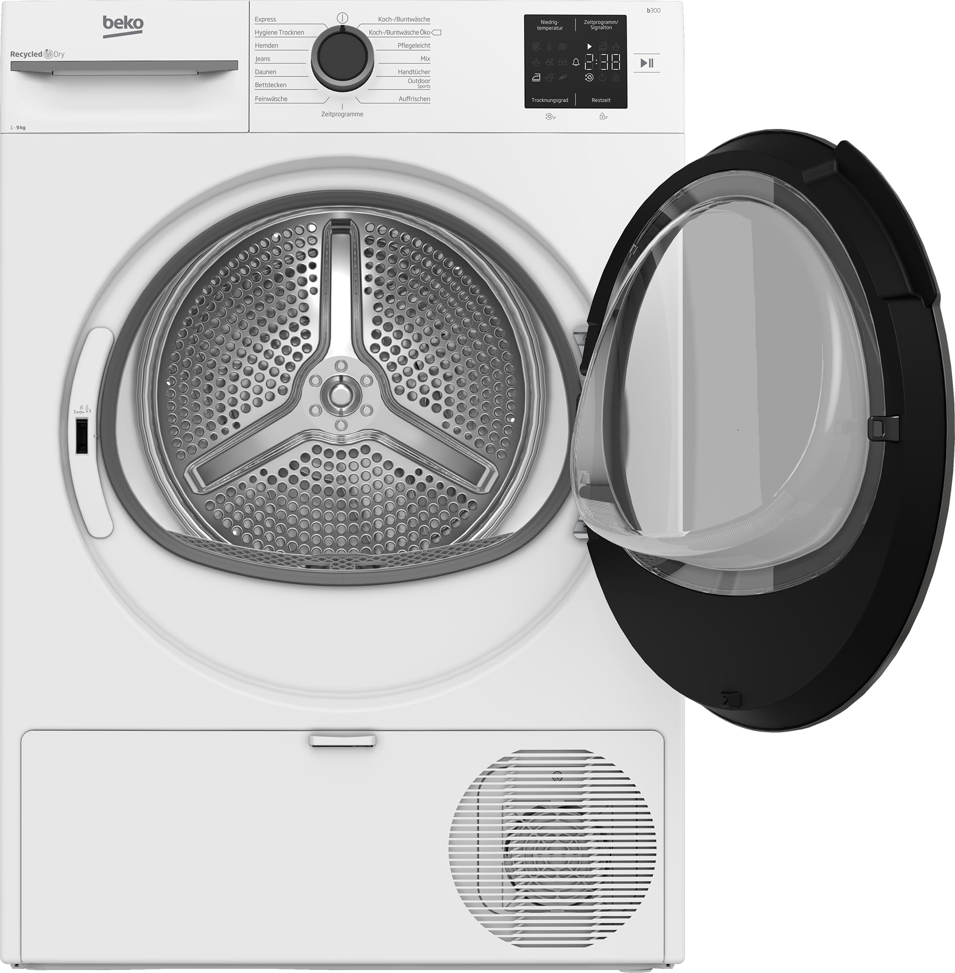Beko BM3T39210W1 Wärmepumpentrockner 9 kg – Bild 2