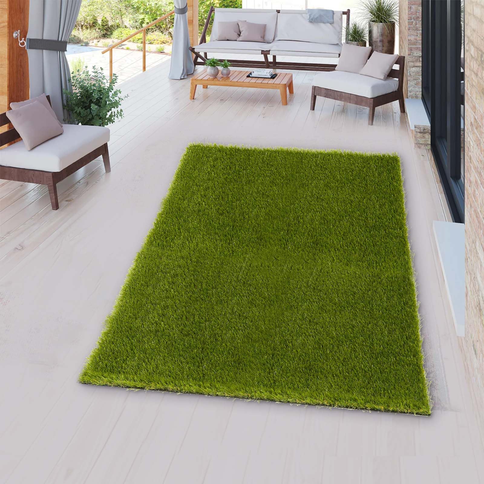 Artificial Grass Outdoor, 3x5 Ft Realistic Artificial Turf Grass Rug, Large Fake Grass for Dogs Indoor Outdoor Garden Lawn Landscape Patios Decoration