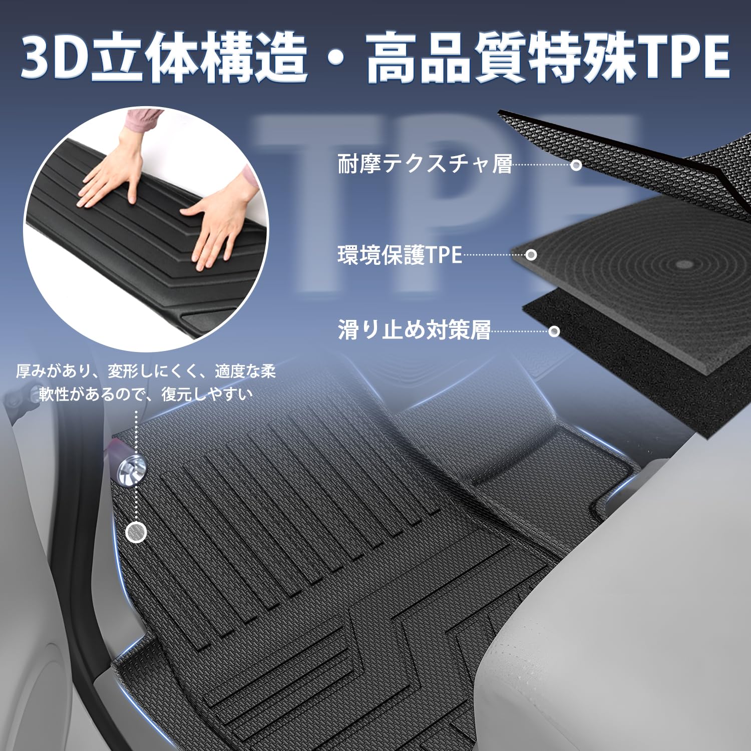 Amazon | Cartist ホンダ N-BOX JF1 JF2型 フロアマット 立体 