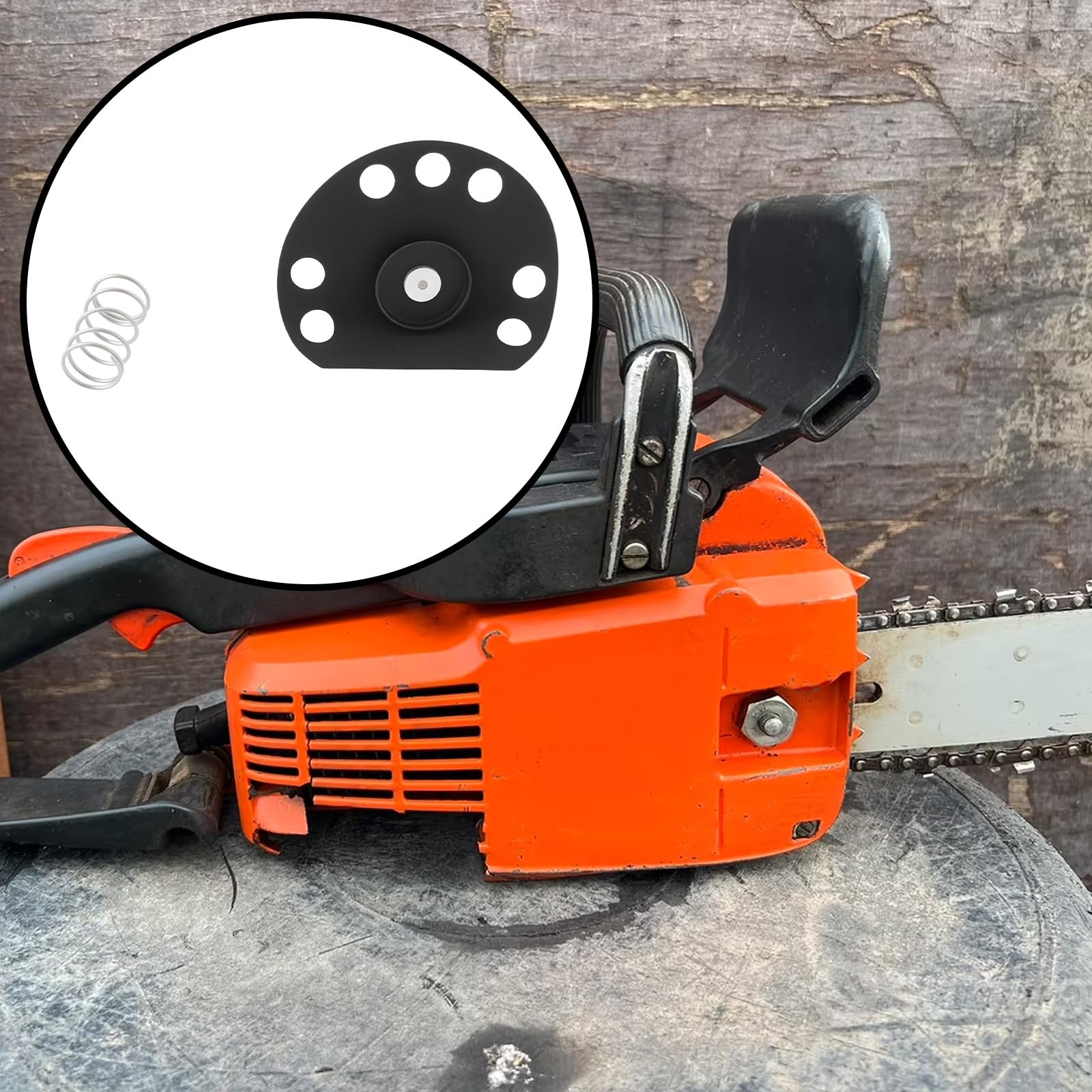 Tłok membranowy pompy olejowej ze sprężyną 1120 649 3100 0000 997 0610 kompatybilny ze Stihl 009 010 011 012