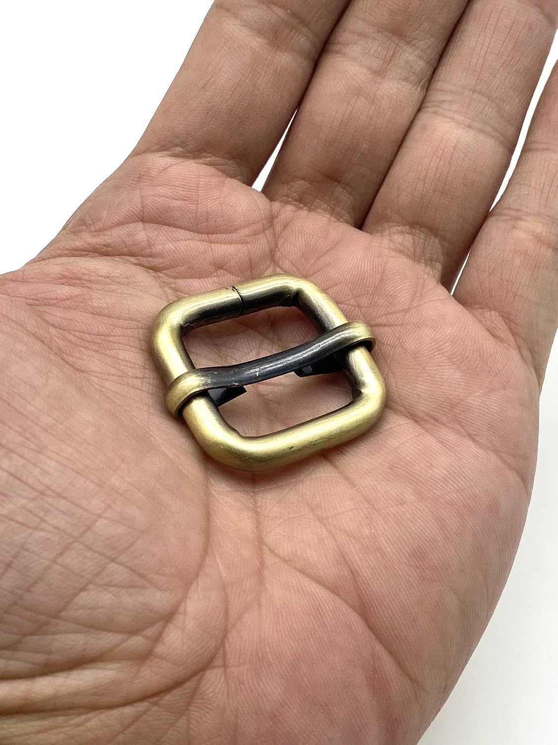 Adjuster Sliders 3/4" / 19mm iron heavy duty for buckle straps bags belt purse hardware making,bag replacement Anti bronze A63
