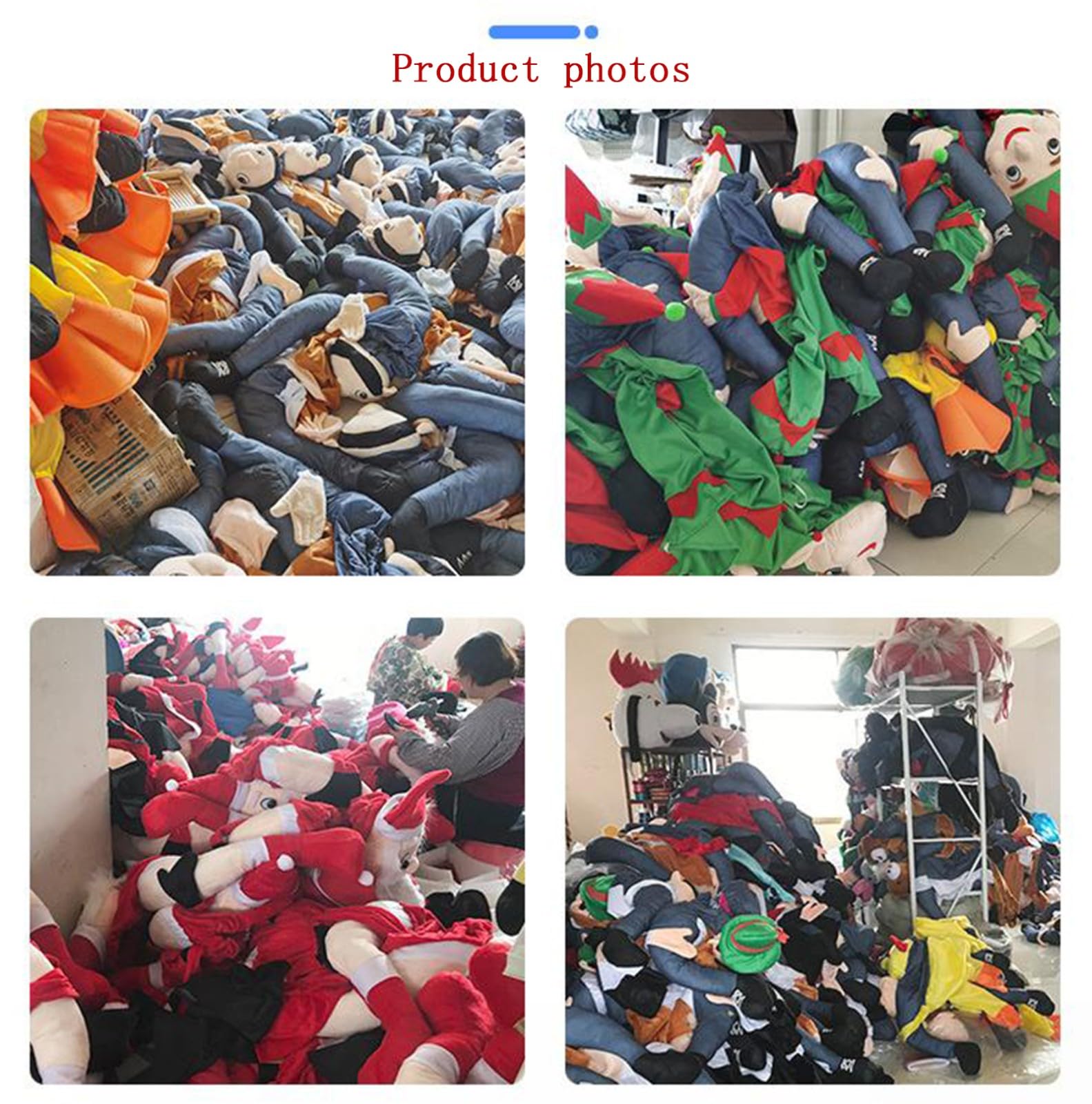 Christmas Costume, Xmas Cosplay Elk Reindeer Ride On Suit Fancy Christmas Carnival Halloween Party Costume Prop for Adults Men Women Costumes Official Elf Adult Costume