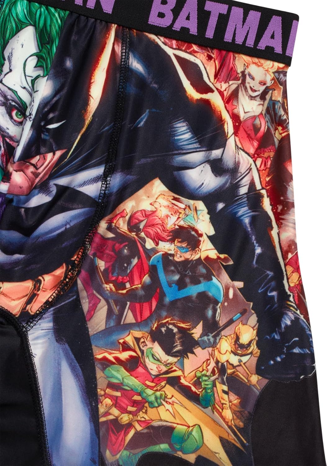 COCO BRANDS Batman Mens Boxer Briefs - 1/2/3 Pack Joker Mens Underwear Breathable Soft No Fly Boxers for Men (S-XL) - Image 2