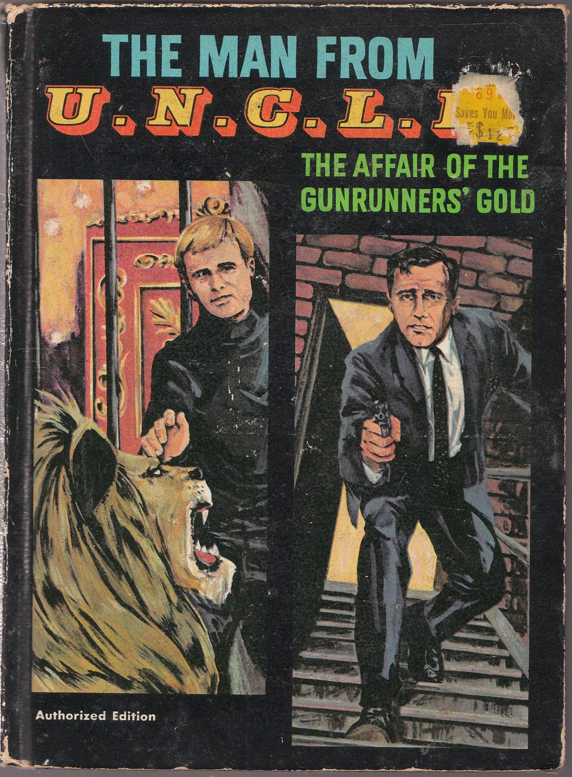 Cover of The Man from U.N.C.L.E and the Affair of the Gunrunners' Gold