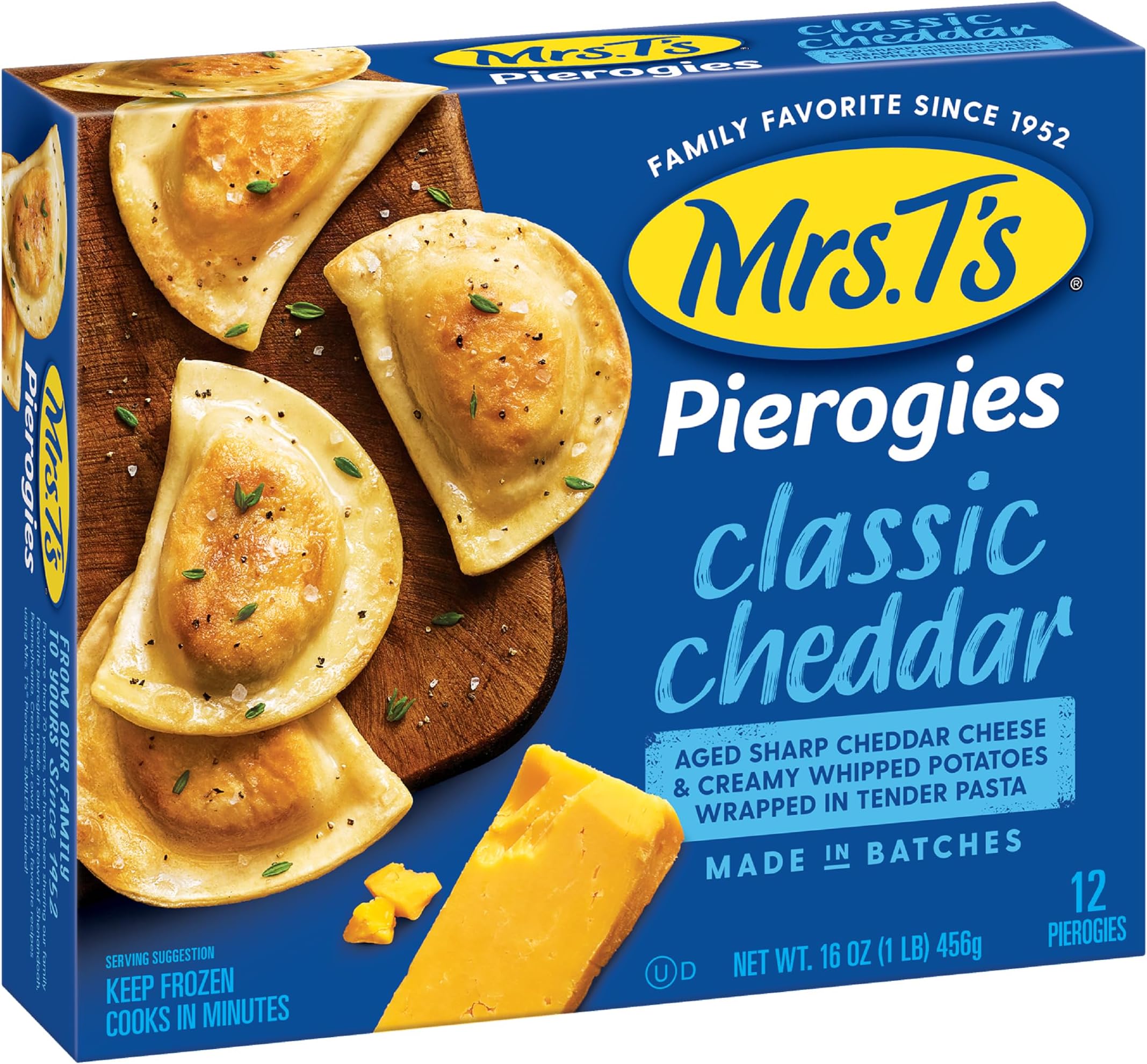 Mrs. T's Classic Cheddar, 16 Oz
