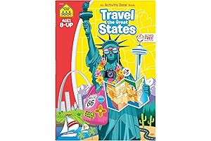 School Zone Travel the Great States Workbook